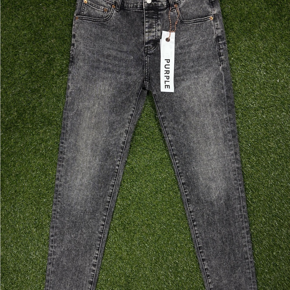 Purple Brand Gray Wash Skinny Jeans – Slim Fit – Stretch Denim SIZE 33